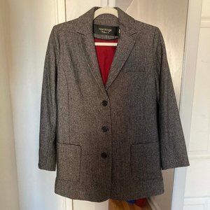 Nice Things Paloma S Herringbone Coat/Blazer Size 36